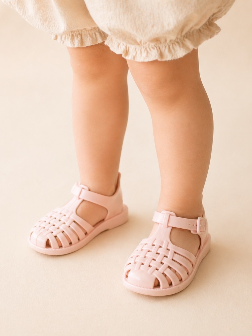 3/$25 Joe fresh Kids Light Pink Jelly-Style Fisherman Sandals - Size 8 Sandals